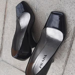 Prada wedges​ authentic